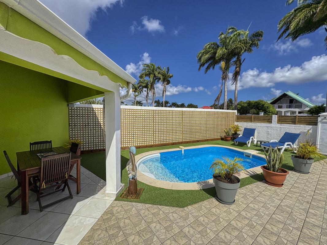 4.Location villa piscine Saint François Guadeloupe_Piscine